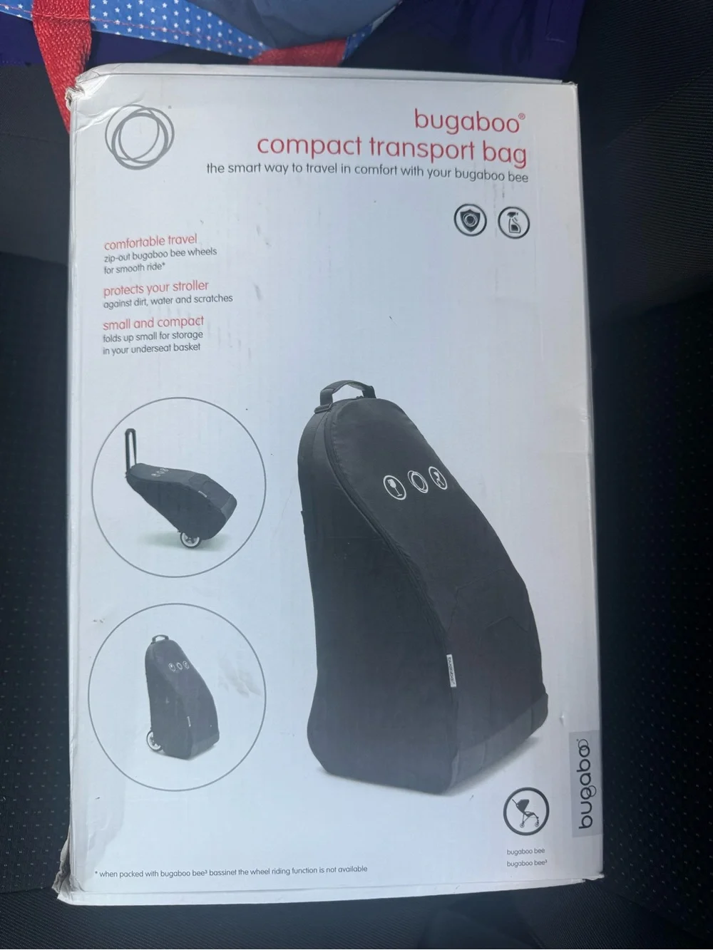 Bugaboo Compact Transport Bag - Black